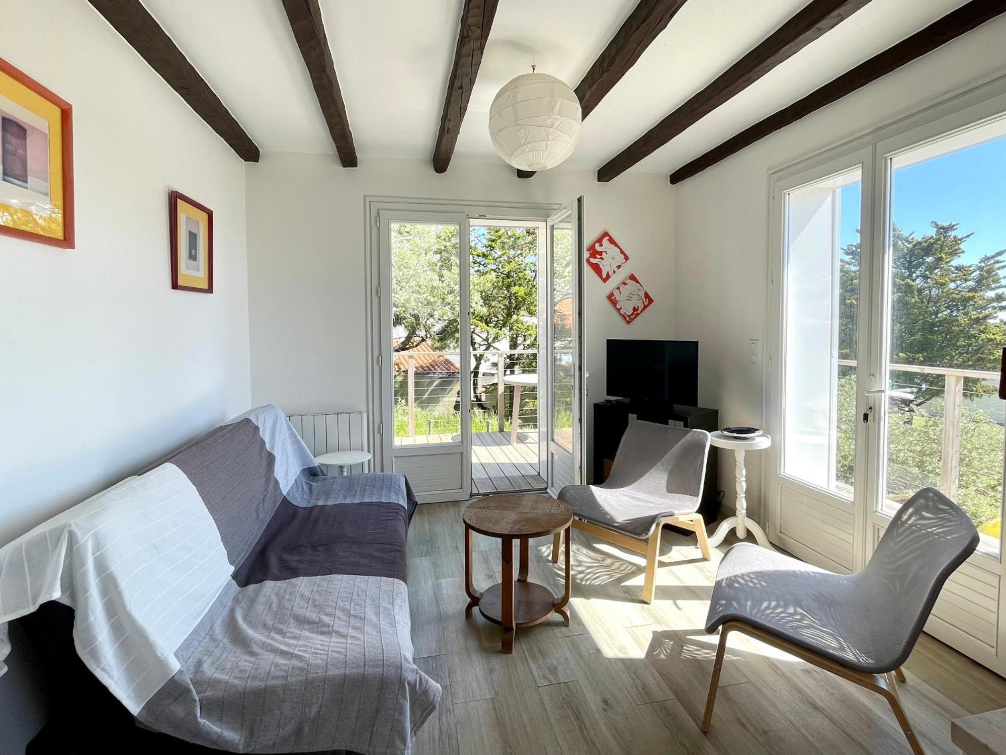 Maison Familiale Au Calme, Proche Plage, 9 Couchages, Terrasses, Wifi, Garage Velo - Bretignolles-Sur-Mer - Fr-1-231-203 外观 照片