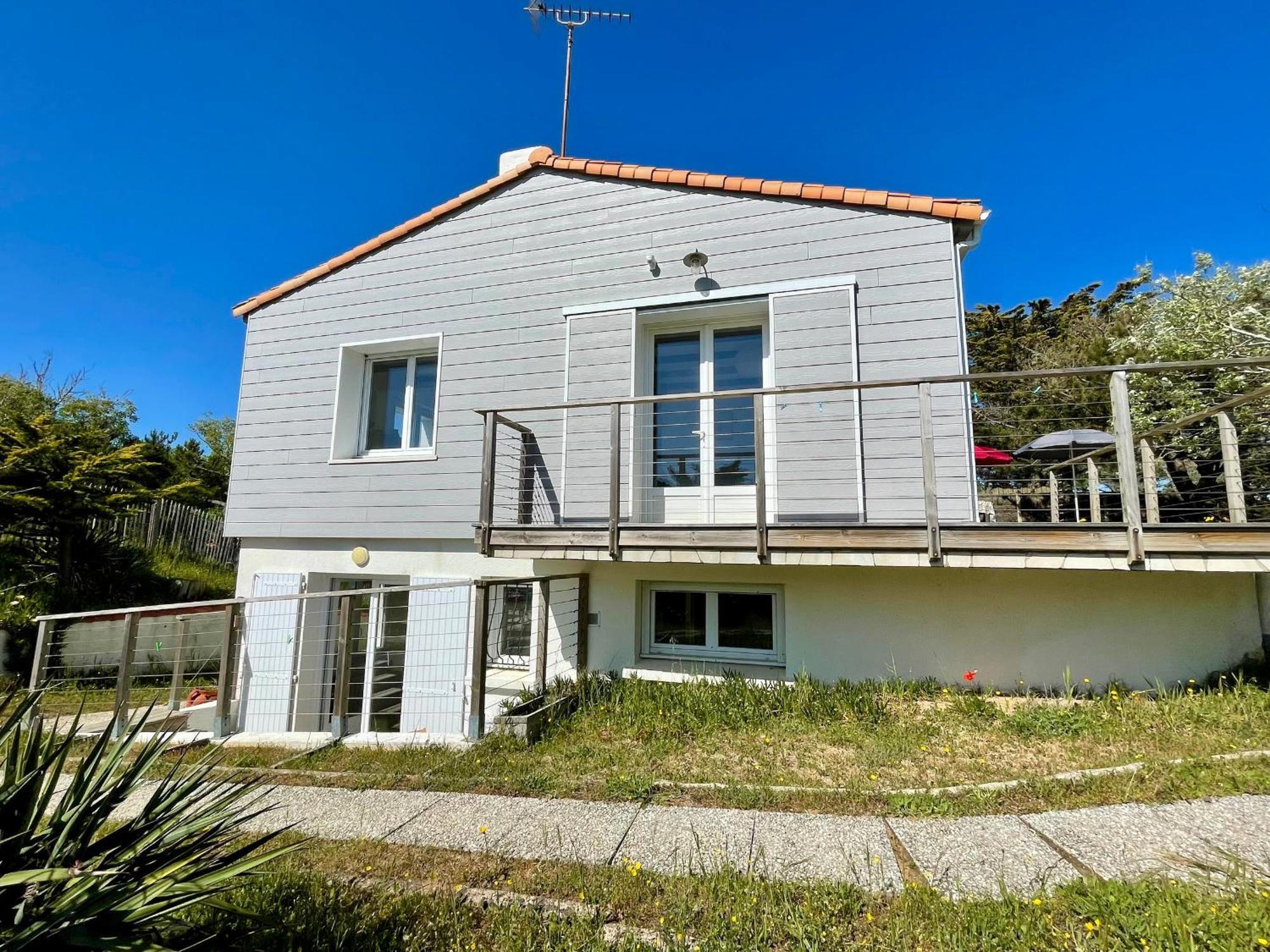 Maison Familiale Au Calme, Proche Plage, 9 Couchages, Terrasses, Wifi, Garage Velo - Bretignolles-Sur-Mer - Fr-1-231-203 外观 照片