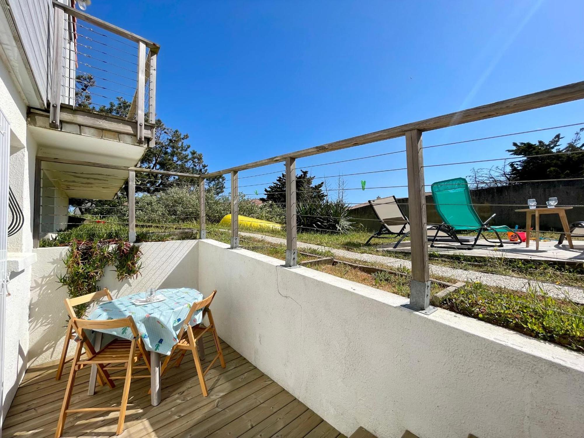 Maison Familiale Au Calme, Proche Plage, 9 Couchages, Terrasses, Wifi, Garage Velo - Bretignolles-Sur-Mer - Fr-1-231-203 外观 照片