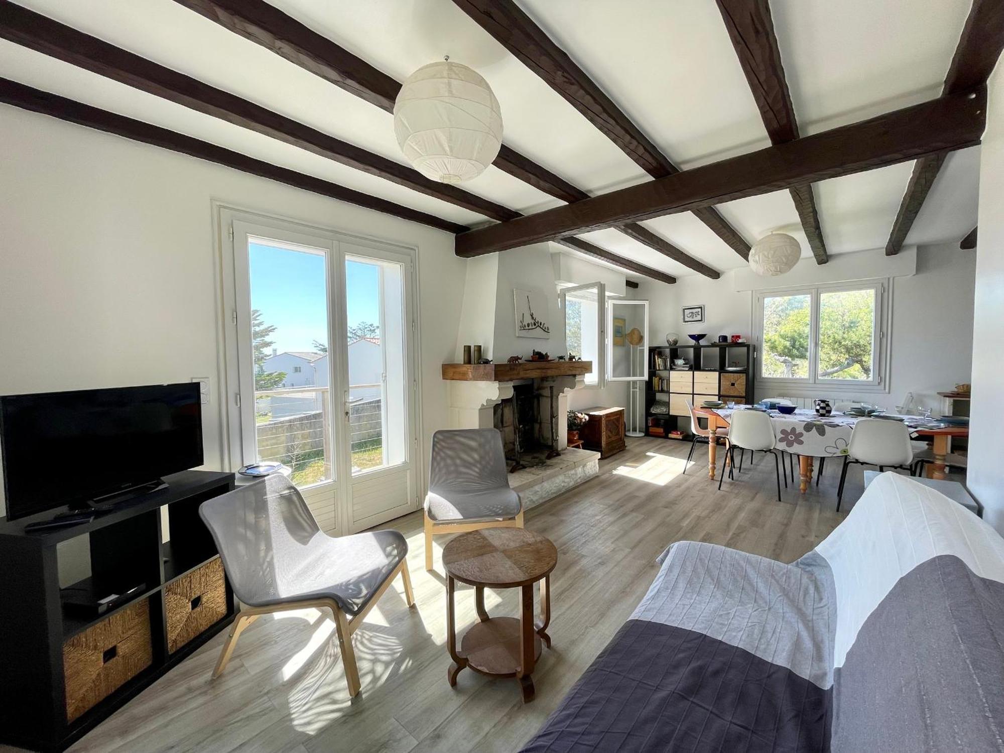 Maison Familiale Au Calme, Proche Plage, 9 Couchages, Terrasses, Wifi, Garage Velo - Bretignolles-Sur-Mer - Fr-1-231-203 外观 照片