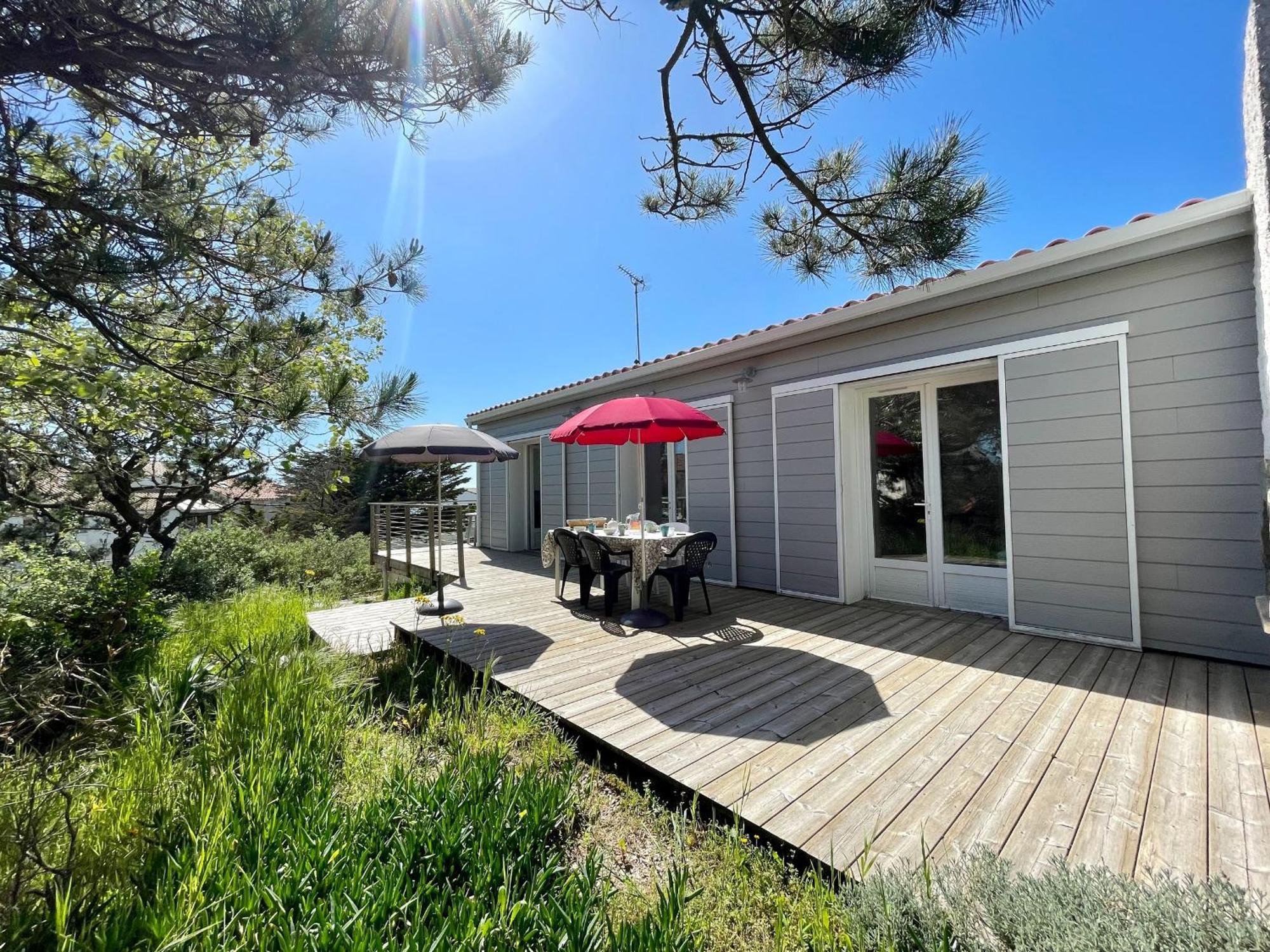 Maison Familiale Au Calme, Proche Plage, 9 Couchages, Terrasses, Wifi, Garage Velo - Bretignolles-Sur-Mer - Fr-1-231-203 外观 照片